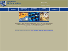 Tablet Screenshot of columbuscircle.com